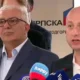 Andrija Mandić és Milan Knežević a ZBCG montenegrói szerb tömörülés két vezetője, akik gyakori vendégek Aleksandar Vučić szerb elnöknél