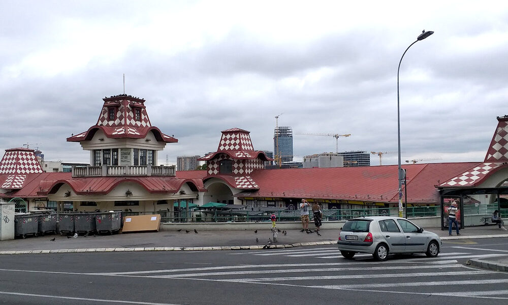 Ez nem Horvátország, hanem a belgrádi "közös piac", az úgynevezett "Zeleni venac", a szerb főváros legnagyobb piaca a főváros szívében. Szerbia Horvátországot még nem érte utol!