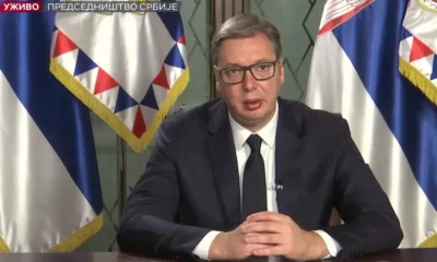A szerb elnök a nemzethez fordult