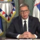 A szerb elnök a nemzethez fordult