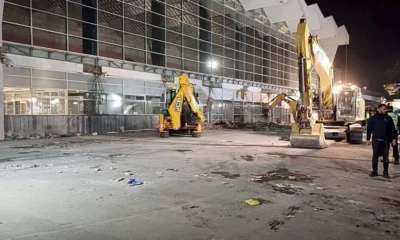 Eltakarították újvidéki állomástól a törmelék jelentős részét