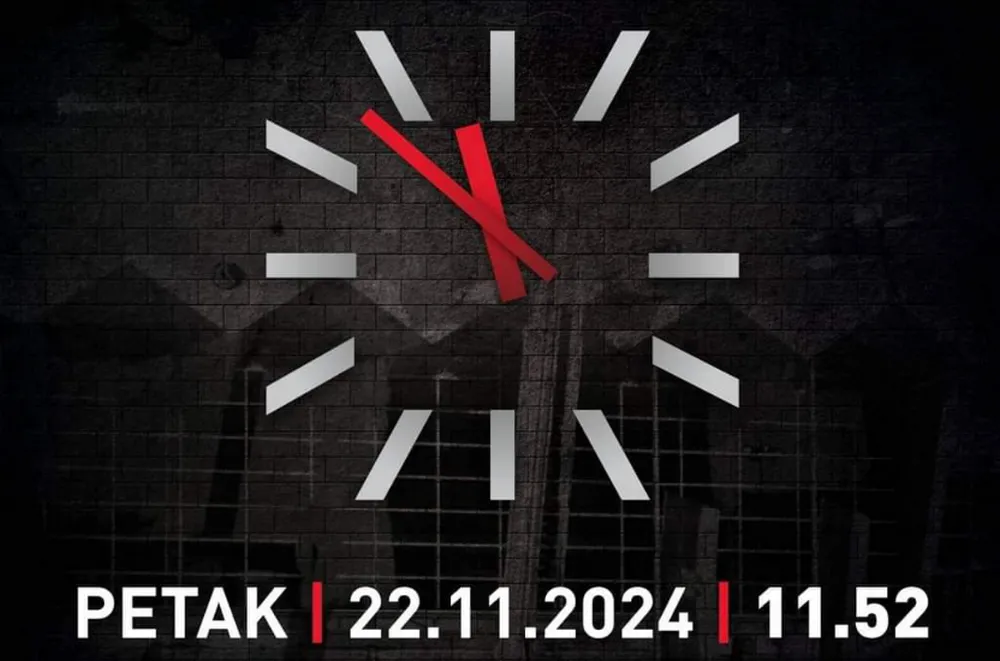 Pénteken 11 óra 52 perckor ismét megáll az élet Újvidéken, sajnos most már 15 percre