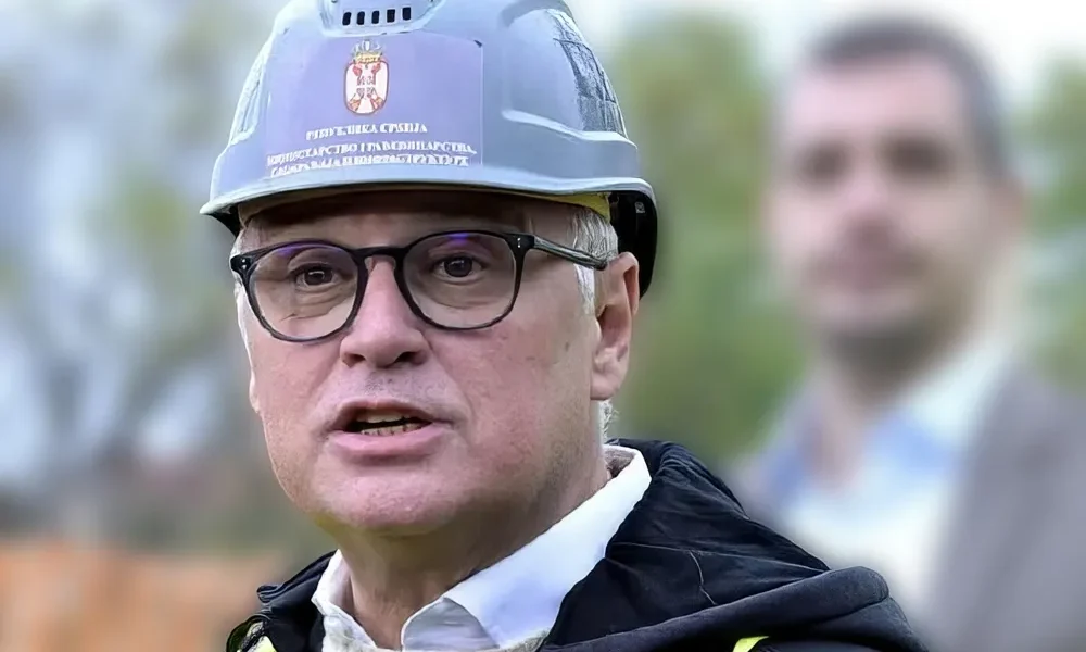 A miniszternek sok dolga volt, mert Szerbia rohamosan építkezik