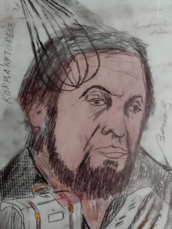 Benes László rajza