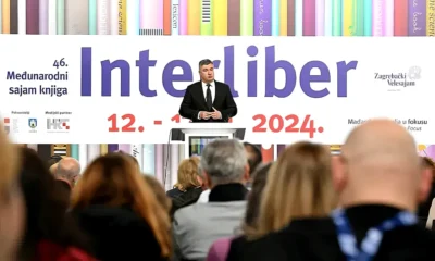 Zoki Bond, a horvát Trump, stb., beszédet mond az Interbüró, bocsánat, az Interliber idei összejövetelén