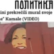 A belgrádi Politika szerint Pristinában lefestették Kamala Harris arcképét, miután elvesztette az elnökválasztást. Csakhogy az eset nem a koszovói fővárosban történt