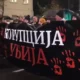 "A korrupció öl" üzenik a szerbiai megmozdulások résztvevői