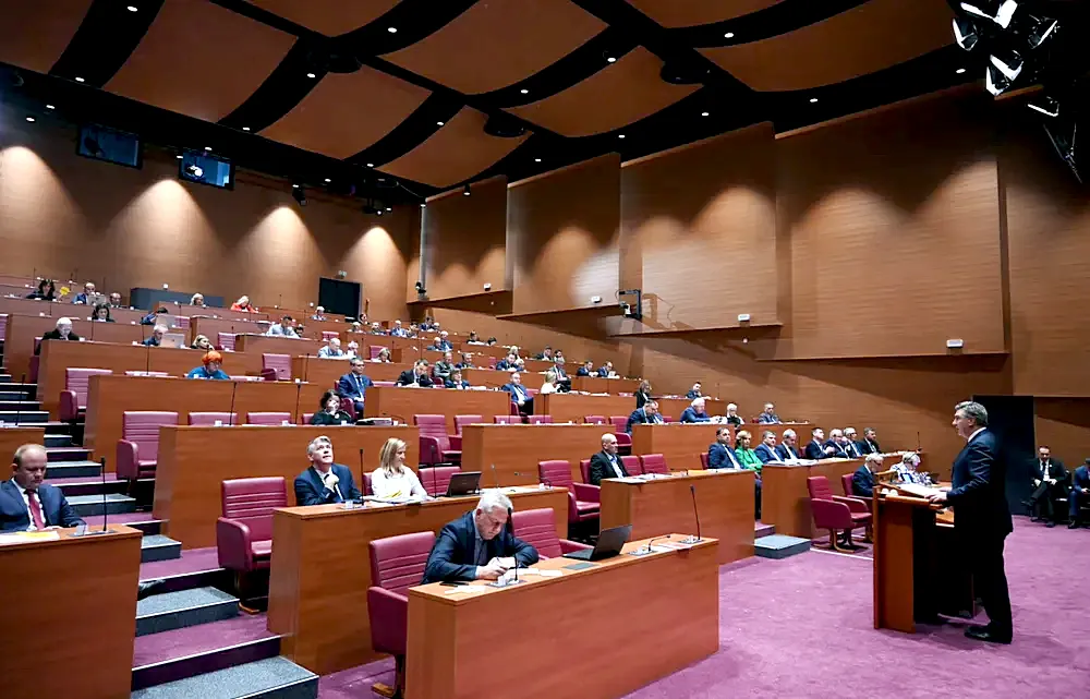 Nem a király, hanem a miniszterelnök beszéde