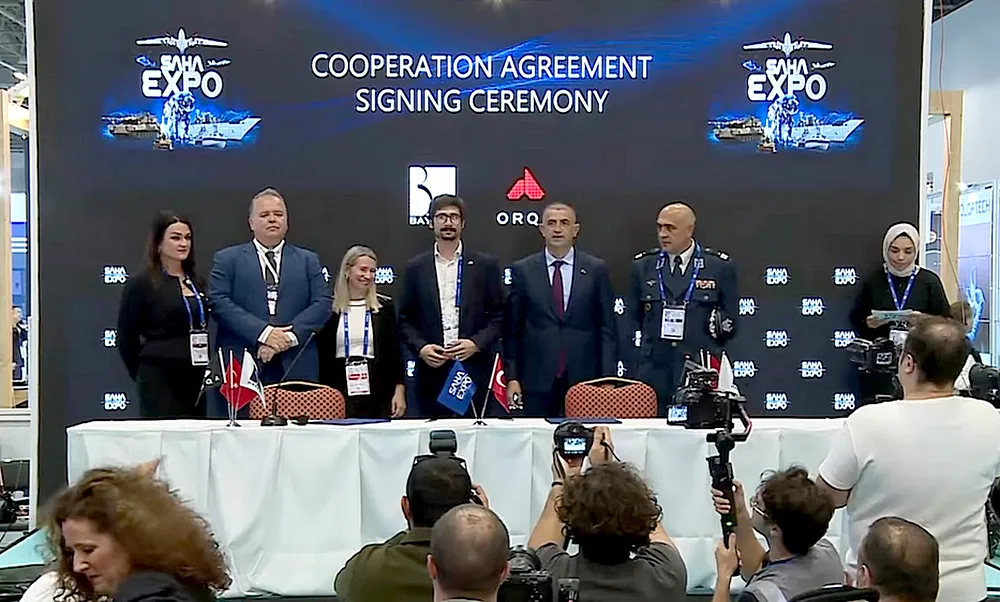 Ez már a konstantinápolyi SAHA Expo 2024, ahol az Orqa jeleskedett