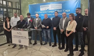 Az újvidéki ellenzék az újvidéki polgármester és szerbiai miniszterelnök lemondását követeli
