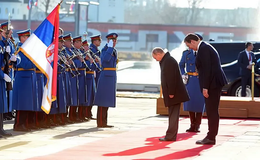 Putyin kezd kikopni, de Moszkva még jó ideig fontos partner marad 2 Az orosz elnök 2019-ben járt legutóbb Belgrádban, ahol Vučić elnök vendége volt