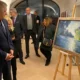 Tájkép csata előtt, Robert Fico megnézi műkedvelő szerepben