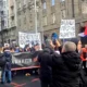 Nem iskolai szünetet, hanem igazságot akarunk - olvasható a második transzparensen
