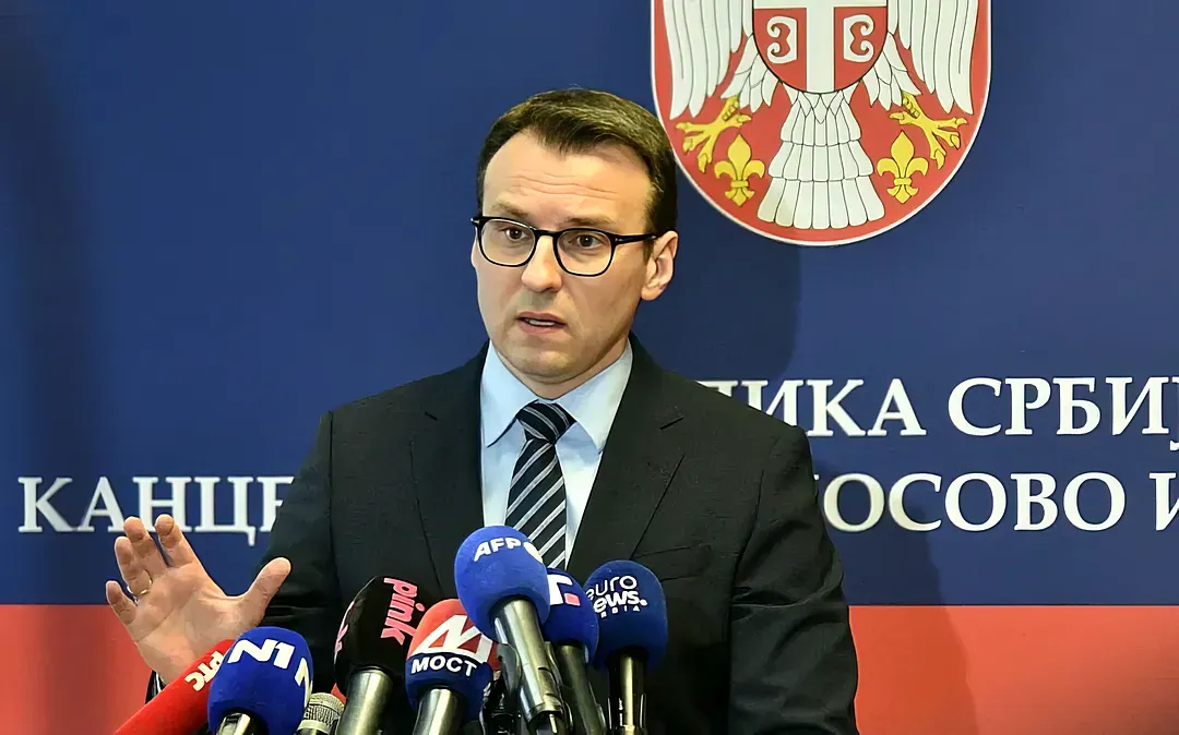 Petar Petković, a szerb kormány Koszovóval (és Metóhiával) foglalkozó irodájának vezetője 
