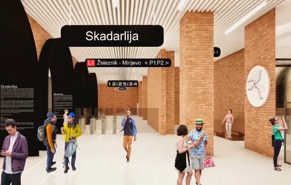 A Skadarlija állomás, aki megéri, nézze meg, hogy tényleg így néz-e majd ki. De ott hol fognak fúrni?