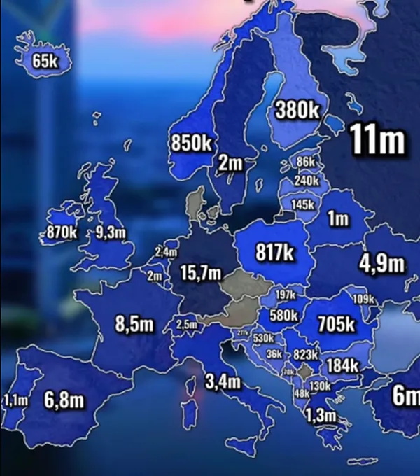 Migránshelyzet Európában 2023 végén, azóta nemigen történt változás