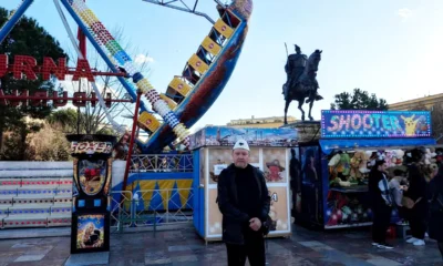 Szerzőnk sajnálattal vette tudomásul, hogy mire odaért, addigra bezárt a tiranai Luna Park