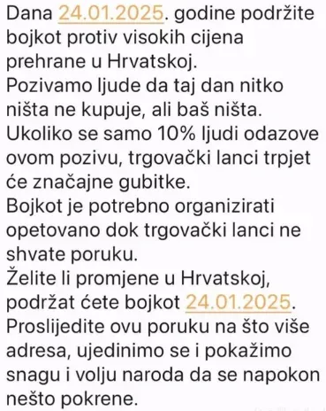 Új társasjáték: bojkott pénteken, amely a nem vásárlás napja 2 A tömegesen megosztott üzenet, amely szerint az akciót mindaddig folytatni kell, amíg a kiskereskedelmi láncok észhez nem térnek