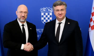 Közös nyilatkozatot adtunk ki, amelyben megerősítjük elkötelezettségünket az átfogó, igazságos és tartós béke megvalósítása mellett - írta az X platformon a horvát miniszterelnök, miután tárgyalt ukrán kollégájával. Andrej Plenković azt is bejelentette, hogy a horvát kormány csütörtöki ülésén elfogadja az Ukrajnának nyújtandó 12. katonai segélycsomagot (Forrás: X platform, Andrej Plenković)
