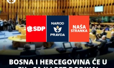 A Nép és Igazság (Narod i Pravda) bejelentette, hogy a kormánykoalíció három mérsékelt bosnyák pártja megszakítja az együttműködést Milorad Dodikkal, és vele vagy nélküle, de az Európai Unió tagja lesz