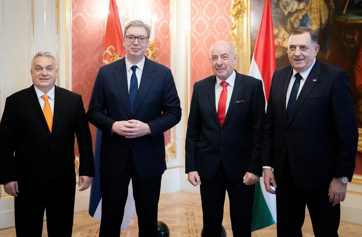 Két főszereplő és két mellékszereplő, Magyarországból és a "legsikeresebb" Szerbiából