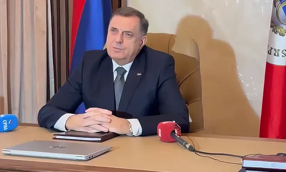 Milorad Dodik érzi "a nép hatalmas támogatását"