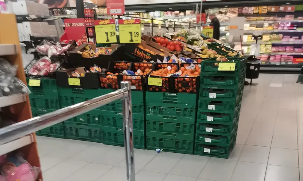 Azért még most sem verték le egymást az emberek pénteken a horvátországi kiskereskedelmi láncokban