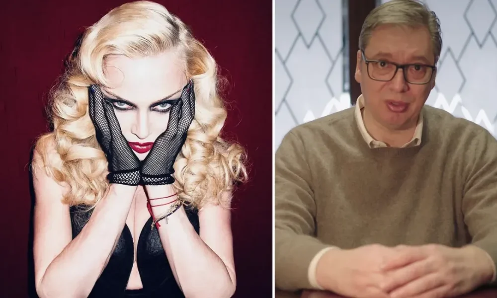 Madonna Srpska Majka 👑 (Madonna Szerb Anya) VOLIMO TEE, XOXO STUDENTII 🇷🇸♥️♥️ (Szeretünk téged, Xoxo) - ilyen és hasonló üzentekkel köszönték meg Madonnának a diákok a támogatást, de ha Madonna a szerb diákok anyja, akkor ki apjuk, mert hogy Vučić a hátuk közepére sem kívánják