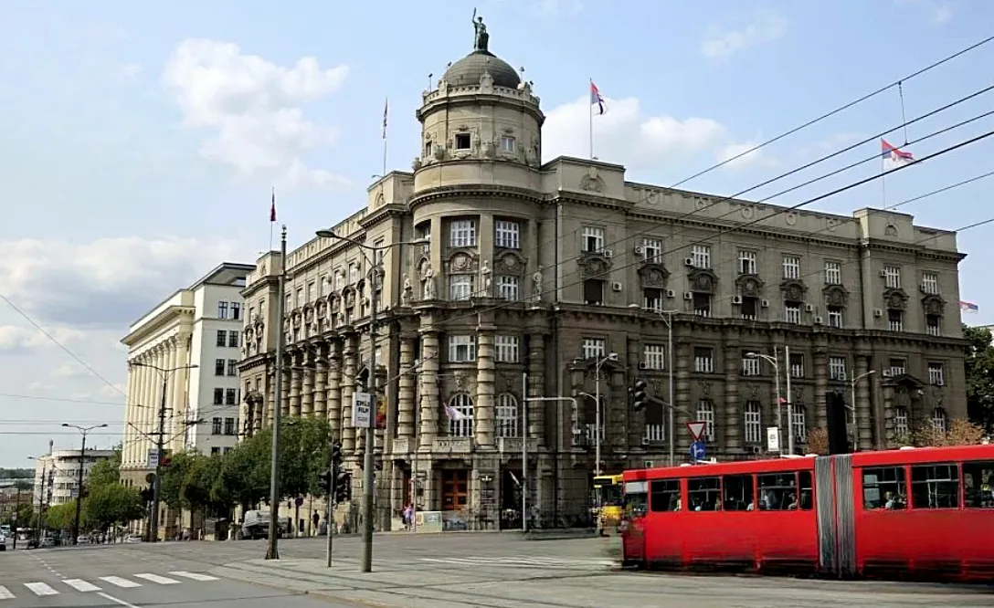 Will the Serbian Government Building in Belgrade soon have a master arriving from America?