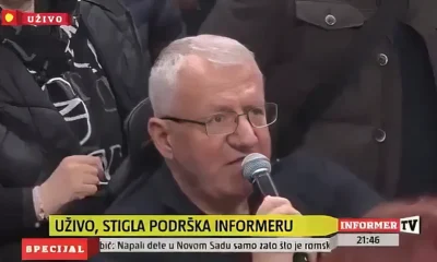 The Serbian president’s former boss had another bout of brain diarrhea on Informer TV