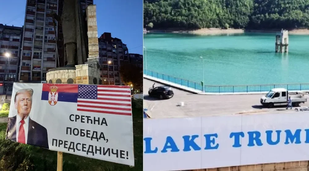A szerb és az albán nacionalisták egyaránt úgy vélik, hogy Trump az ő oldalukon áll