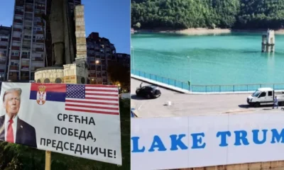 A szerb és az albán nacionalisták egyaránt úgy vélik, hogy Trump az ő oldalukon áll