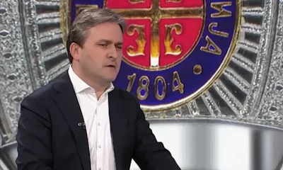 Nikola Selakovic saját állítása szerint a bal szeme alá kapott egyet