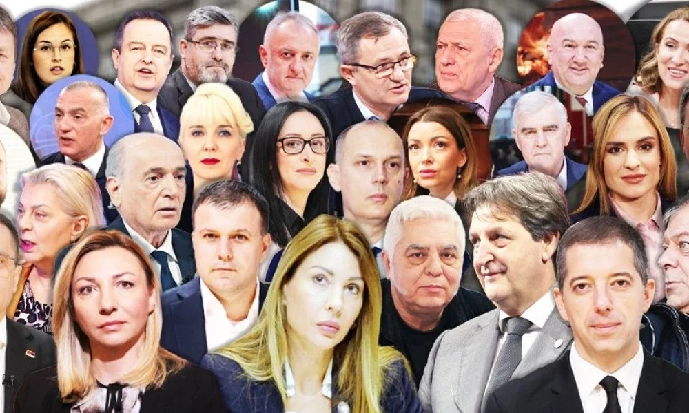 Az új szerb kormány tagjai, a tablót a kormánypárti Informer készítette