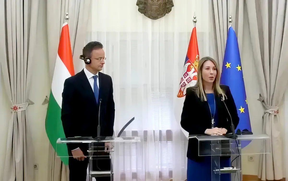 Magyarország és Szerbia a gáz után olajban is közösen utazik 5 A közös sajtótájékoztató