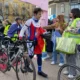 Szabadkára érkezett az a nyolcvan szerbiai egyetemista, aki csütörtökön reggel biciklivel indult Újvidékről Strasbourgba (Fotó: Tómó Margaréta)