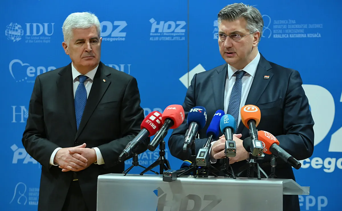 A horvát miniszterelnök a mostari találkozón teljes mértékben támogatta a HDZ BiH követelését a választási törvény módosítására, hogy elérjük mindhárom alkotó nép egyenlőségét és a horvátok legitim képviseletét Bosznia-Hercegovina elnökségében