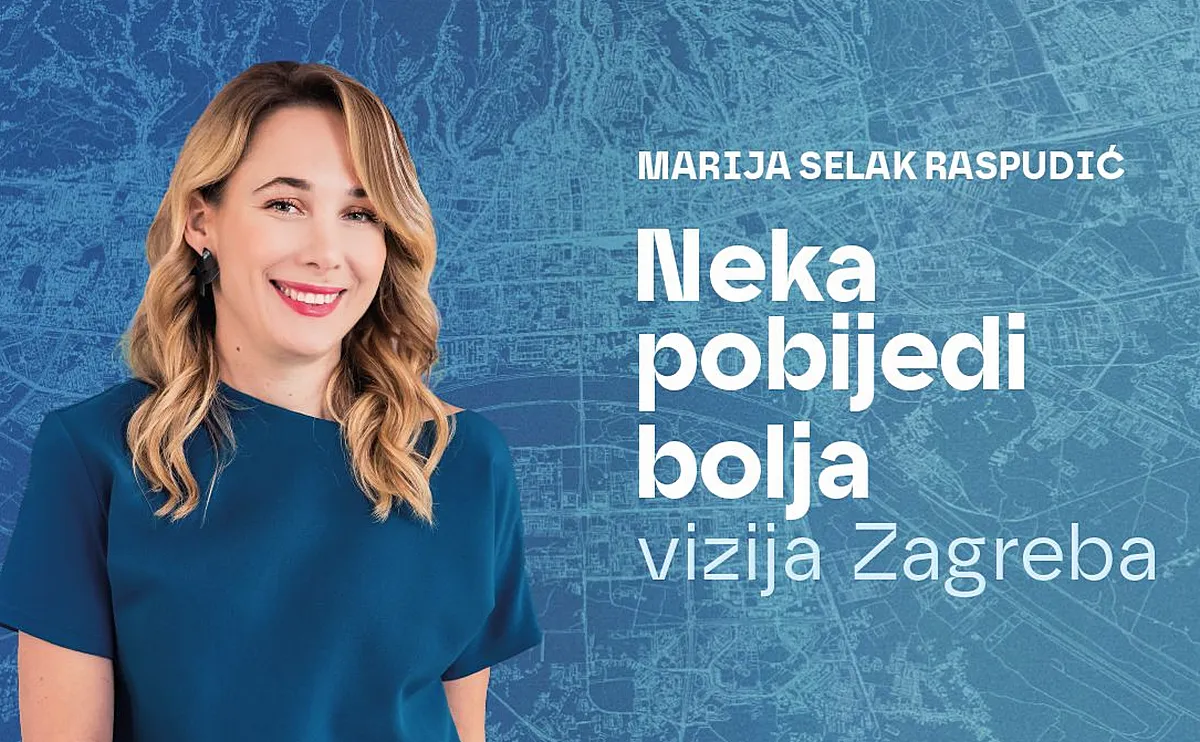 Marija Selak Raspudić függetlenként indul a zágrábi polgármesteri posztért