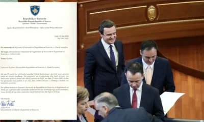 A koszovói miniszterelnök írásban is benyújtotta a lemondását