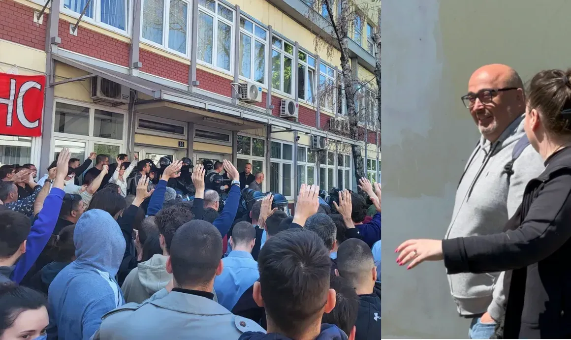 Rendőri erőszak Újvidéken a diákok és a civilek ellen 2 Patrik Drid, az újvidéki Testnevelési Kar dékánja saját diákjaira hívta rá rendőröket, akik paprikaspray-t vetettek be a diákokkal és a civilekkel szemben