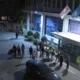 A diákok este fél tízre feltakarítottak maguk után a szerbiai közszolgálati televízió székházánál, amelyet két hétig tartottak blokád alatt