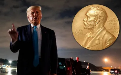 Trump Nobel-díj