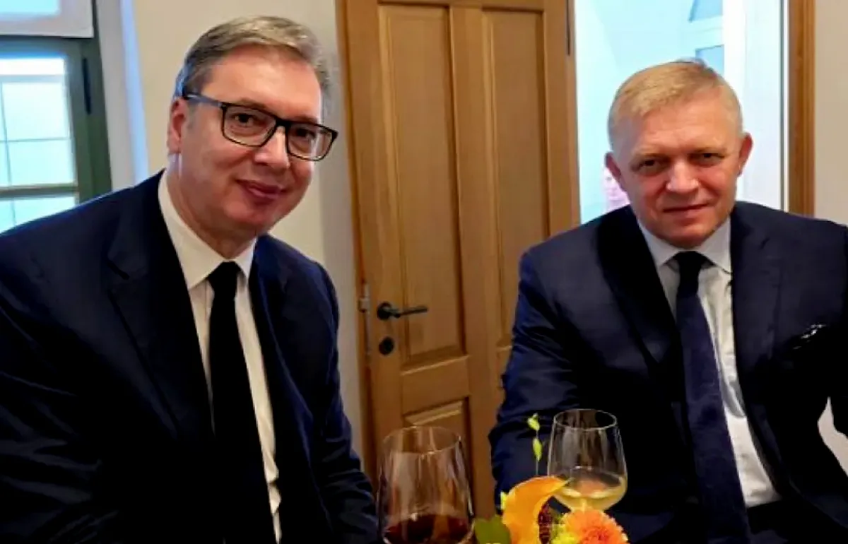 Vučić állapota stabil, mehet Moszkvába, felkészül Fico 3 Egyik betegebb, mint a másik (Aleksandar Vucic és Robert Fico)