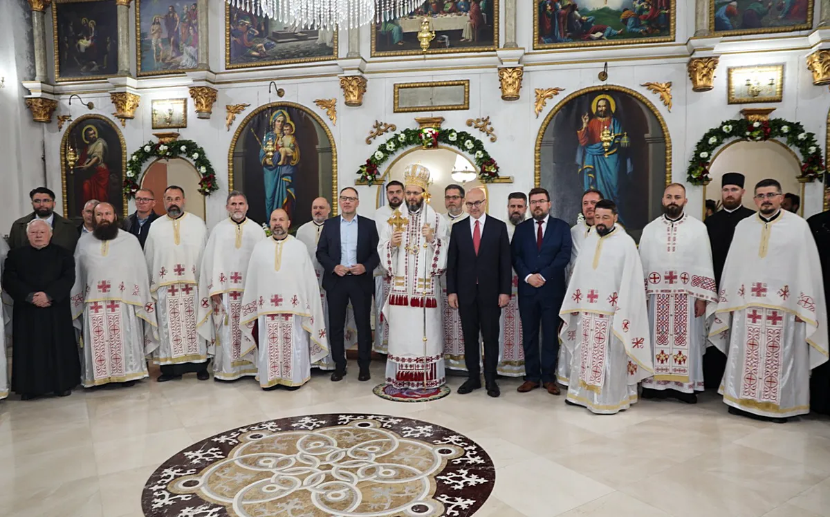 Vučević a Szent Márk apostolról és evangélistáról elnevezett templomban részt vett azon a szent liturgián, amelyet Szent Márk napi ünnep alkalmából tartottak