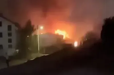 Kocsani diszkótűz