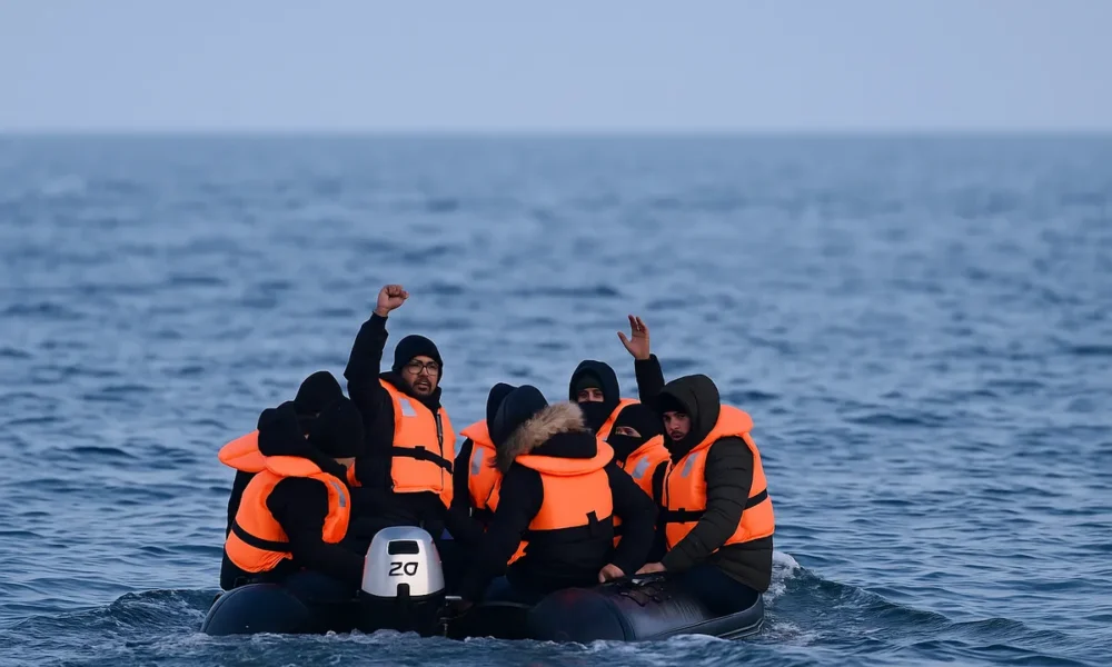 A csatorna nem akadály, ezrével érkeznek a csónakos migránsok Nagy-Britanniába (A kép illusztráció, forrás: MI)