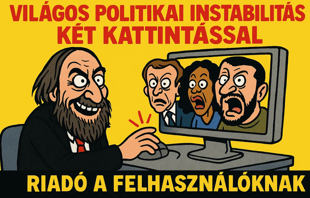 GEOPOLITIKA: Két nagy hatókörű alhálózatot különböztethető meg, az egyik Prigozsin öröksége, a másik Alekszandr Dugin köre, amire a kép is utal