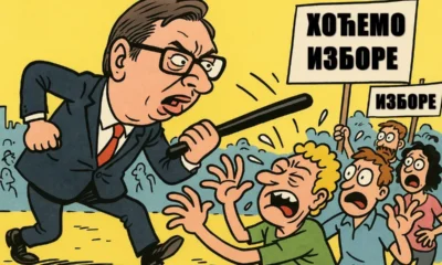 A szerb elnök arra készíti fel a közvéleményt, hogy erőszakkal lép fel a tüntetőkkel szemben