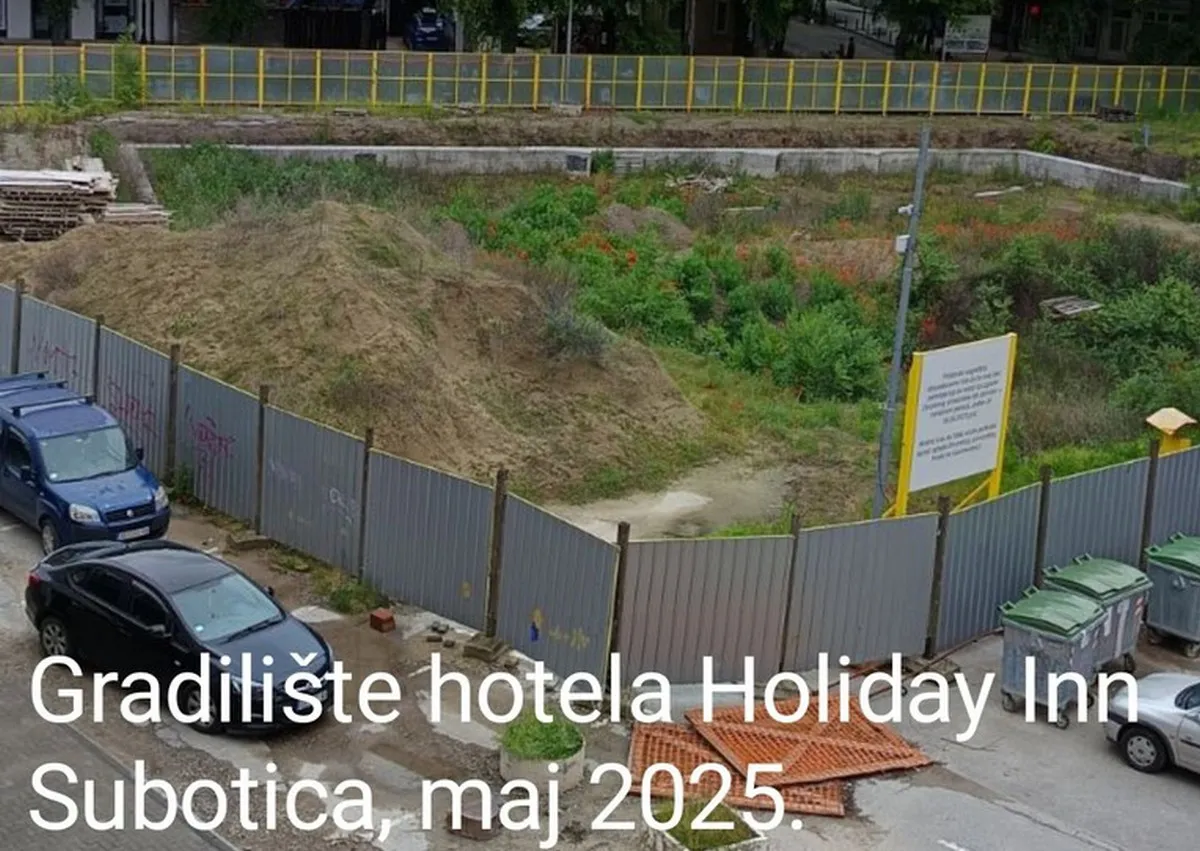 Két és fél évvel később: itt kellene állnia a Holiday Inn szállodának