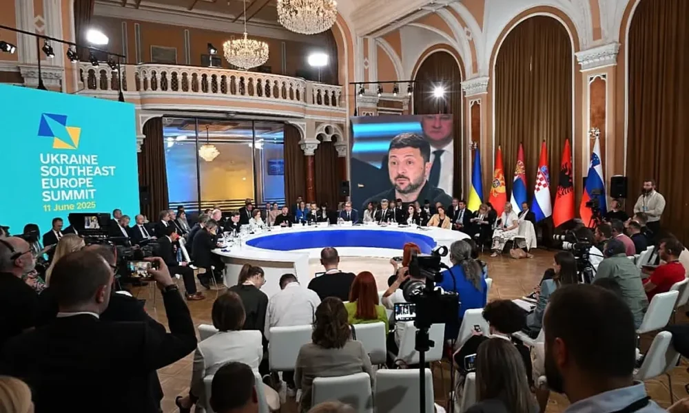 Az odesszai csúcstalálkozó résztvevői